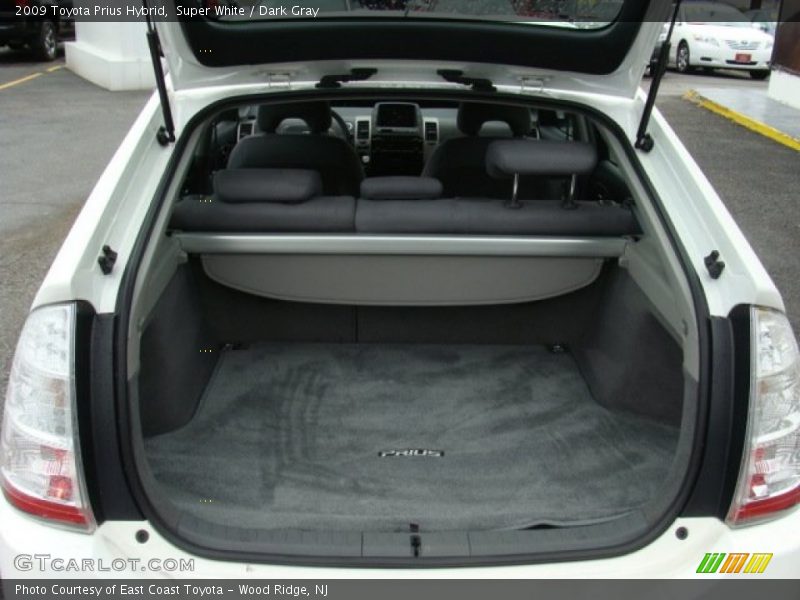Super White / Dark Gray 2009 Toyota Prius Hybrid