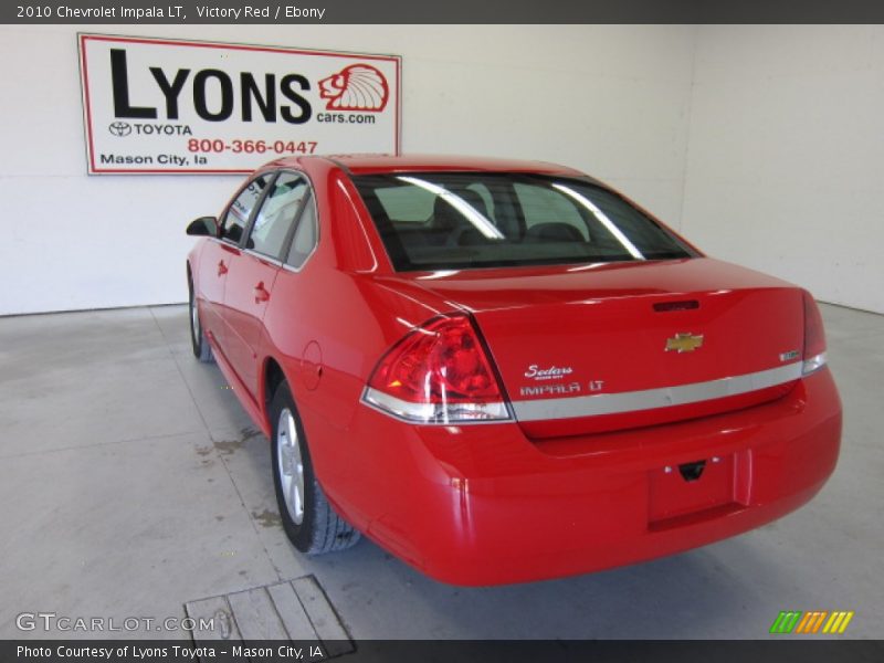 Victory Red / Ebony 2010 Chevrolet Impala LT