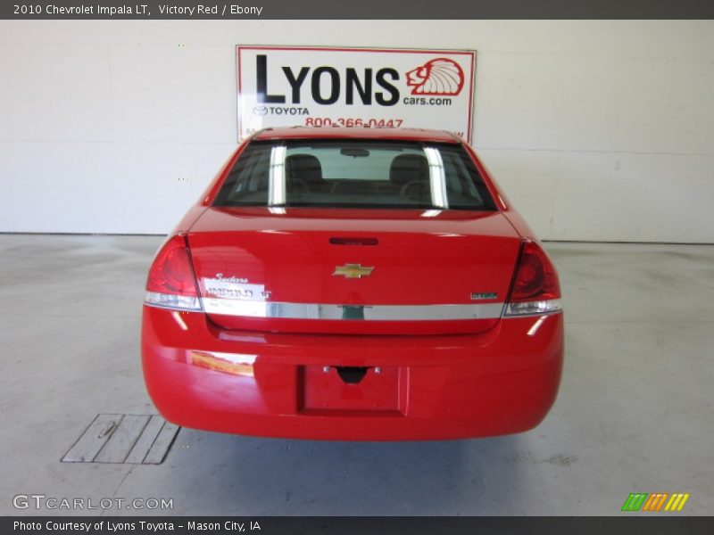 Victory Red / Ebony 2010 Chevrolet Impala LT