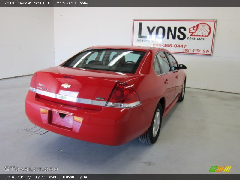 Victory Red / Ebony 2010 Chevrolet Impala LT