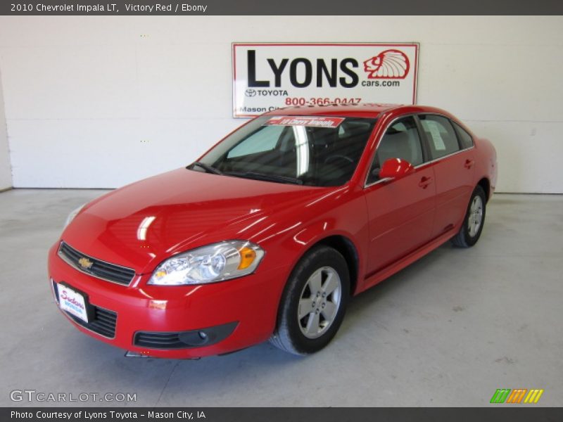 Victory Red / Ebony 2010 Chevrolet Impala LT