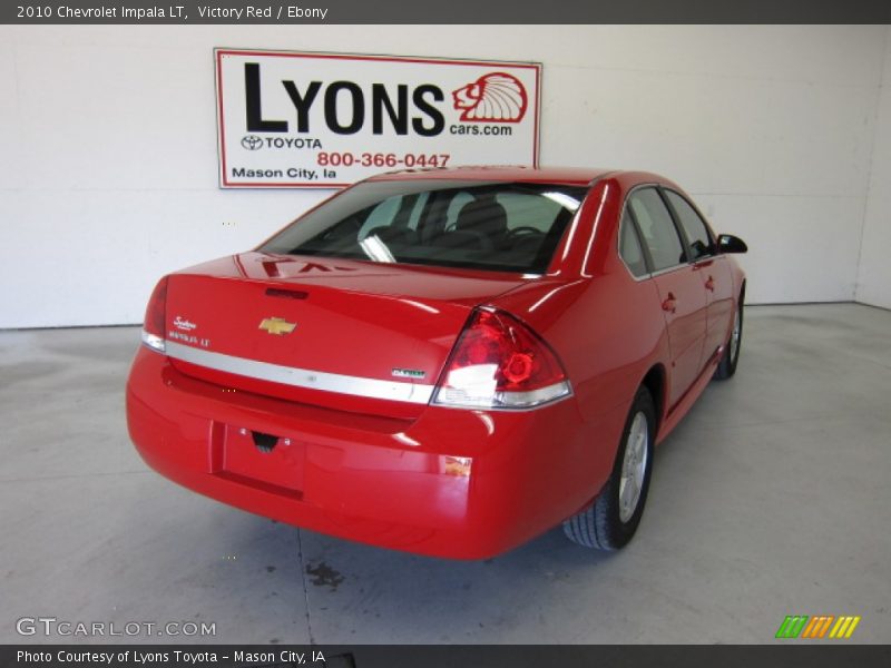 Victory Red / Ebony 2010 Chevrolet Impala LT