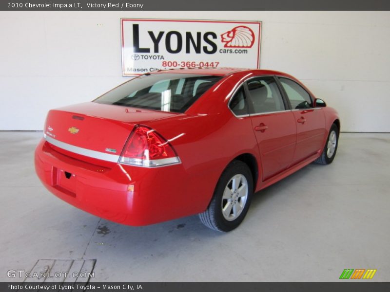 Victory Red / Ebony 2010 Chevrolet Impala LT