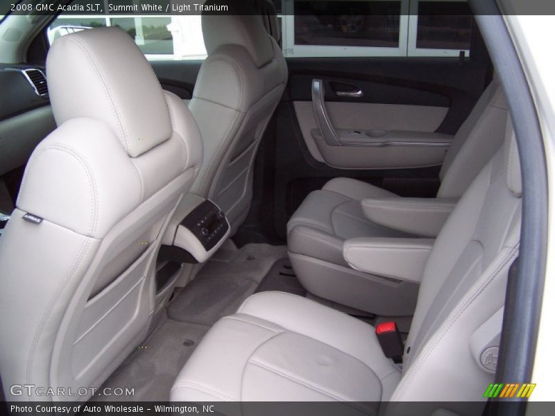 Summit White / Light Titanium 2008 GMC Acadia SLT