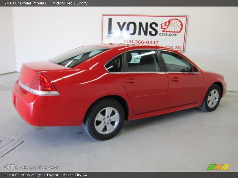 Victory Red / Ebony 2010 Chevrolet Impala LT