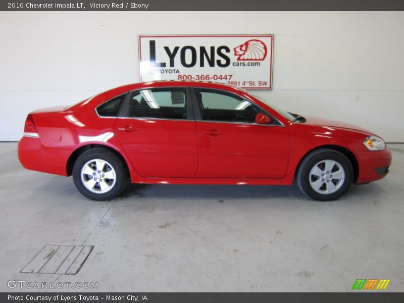 Victory Red / Ebony 2010 Chevrolet Impala LT