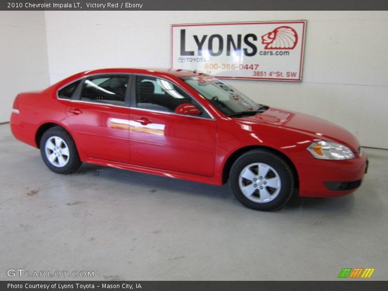 Victory Red / Ebony 2010 Chevrolet Impala LT