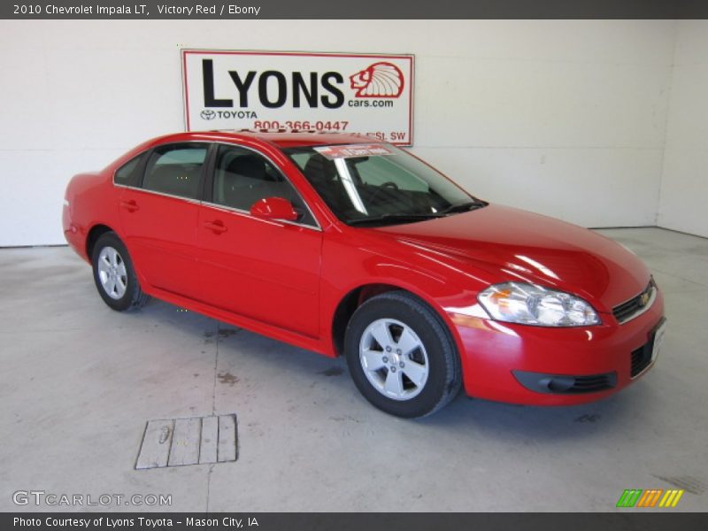 Victory Red / Ebony 2010 Chevrolet Impala LT