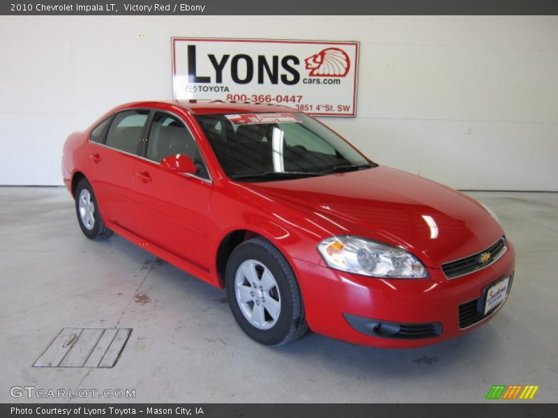 Victory Red / Ebony 2010 Chevrolet Impala LT
