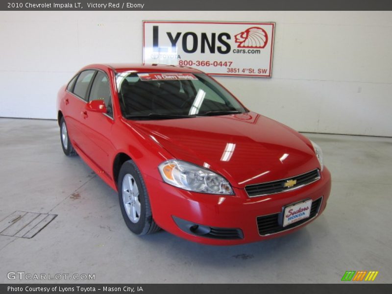 Victory Red / Ebony 2010 Chevrolet Impala LT