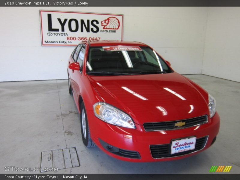 Victory Red / Ebony 2010 Chevrolet Impala LT