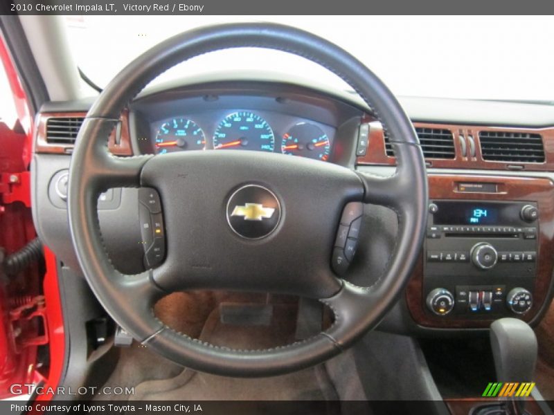 Victory Red / Ebony 2010 Chevrolet Impala LT