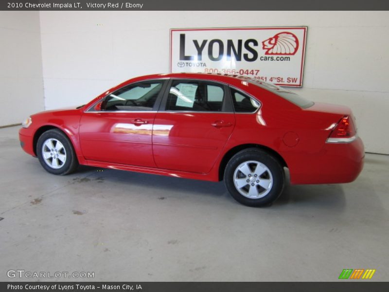 Victory Red / Ebony 2010 Chevrolet Impala LT