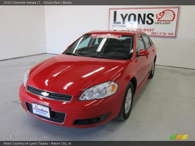 Victory Red / Ebony 2010 Chevrolet Impala LT