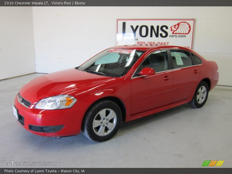 Victory Red / Ebony 2010 Chevrolet Impala LT