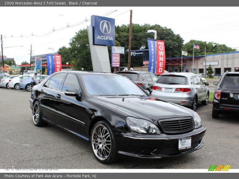 Black / Charcoal 2000 Mercedes-Benz S 500 Sedan