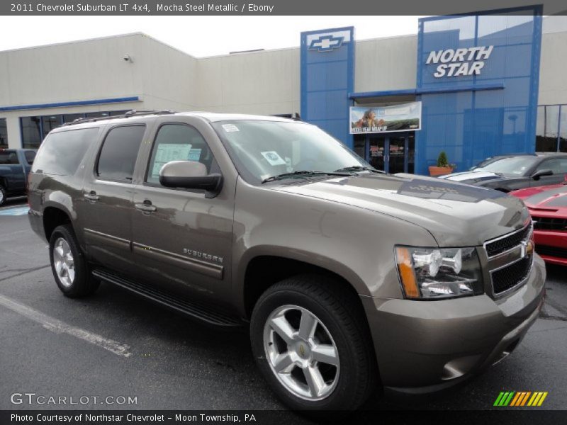 Mocha Steel Metallic / Ebony 2011 Chevrolet Suburban LT 4x4