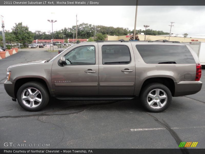 Mocha Steel Metallic / Ebony 2011 Chevrolet Suburban LT 4x4