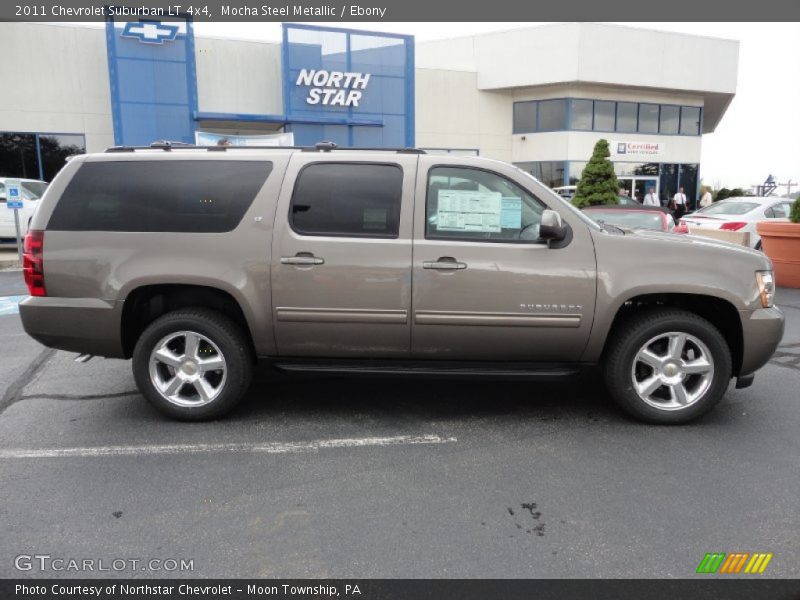 Mocha Steel Metallic / Ebony 2011 Chevrolet Suburban LT 4x4