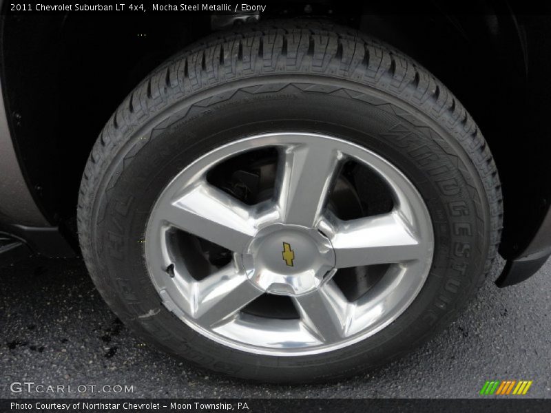 Mocha Steel Metallic / Ebony 2011 Chevrolet Suburban LT 4x4