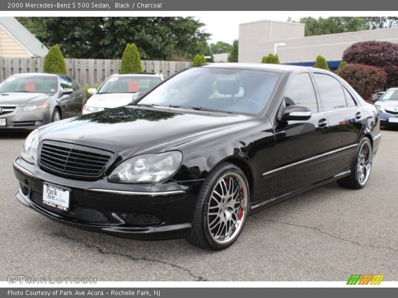 Black / Charcoal 2000 Mercedes-Benz S 500 Sedan