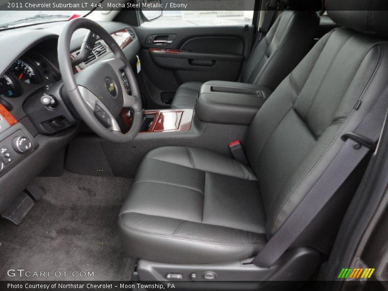 Mocha Steel Metallic / Ebony 2011 Chevrolet Suburban LT 4x4