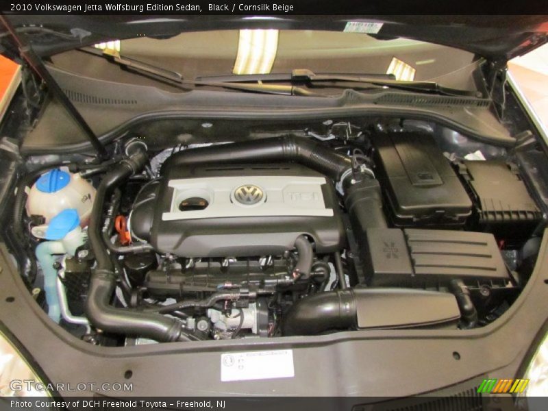 Black / Cornsilk Beige 2010 Volkswagen Jetta Wolfsburg Edition Sedan