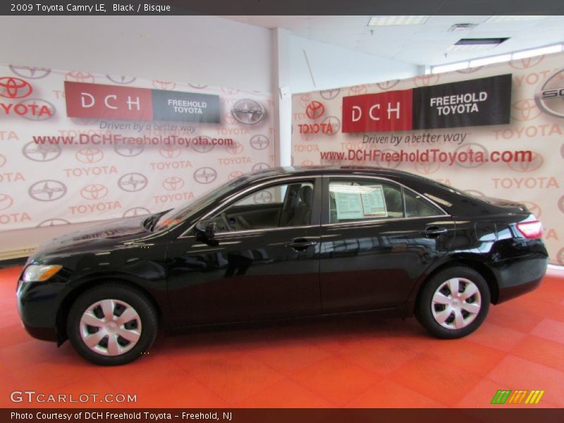 Black / Bisque 2009 Toyota Camry LE