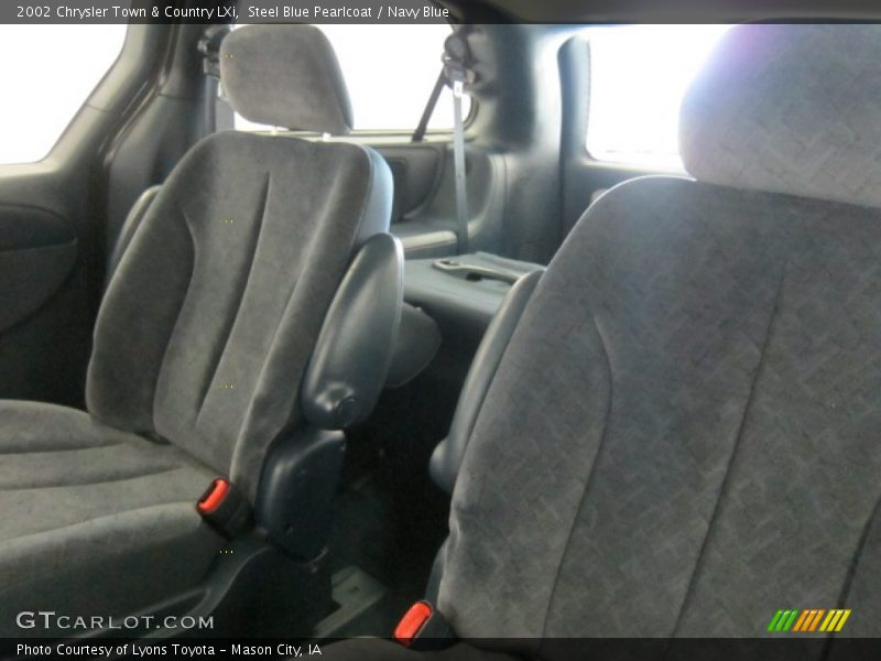 Steel Blue Pearlcoat / Navy Blue 2002 Chrysler Town & Country LXi
