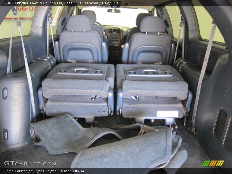 Steel Blue Pearlcoat / Navy Blue 2002 Chrysler Town & Country LXi