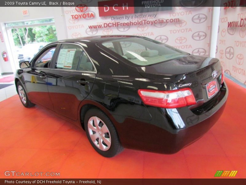 Black / Bisque 2009 Toyota Camry LE