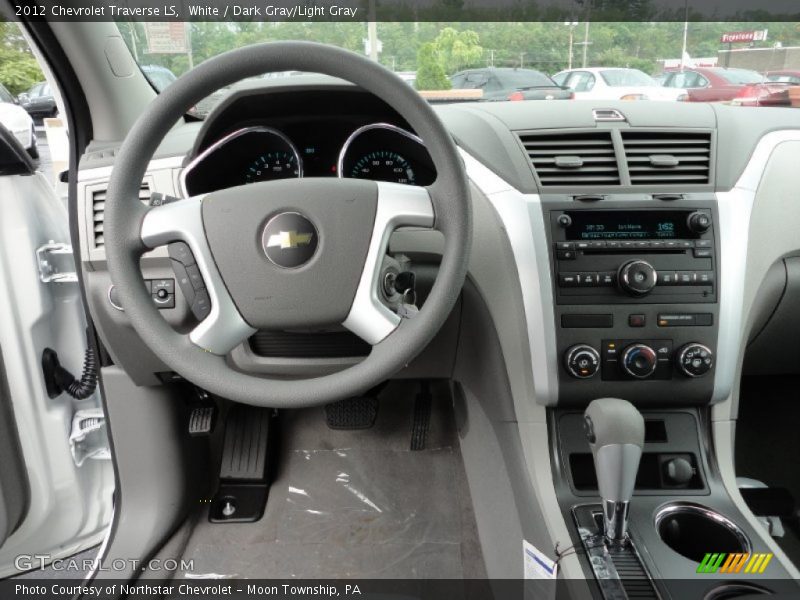 Dashboard of 2012 Traverse LS