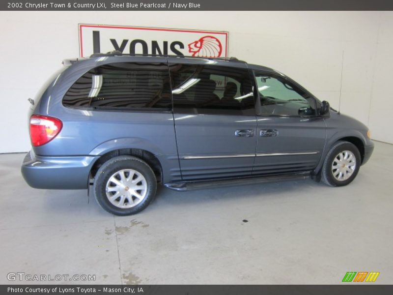 Steel Blue Pearlcoat / Navy Blue 2002 Chrysler Town & Country LXi
