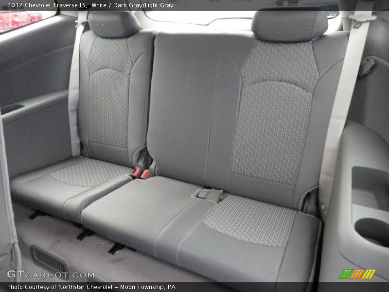  2012 Traverse LS Dark Gray/Light Gray Interior