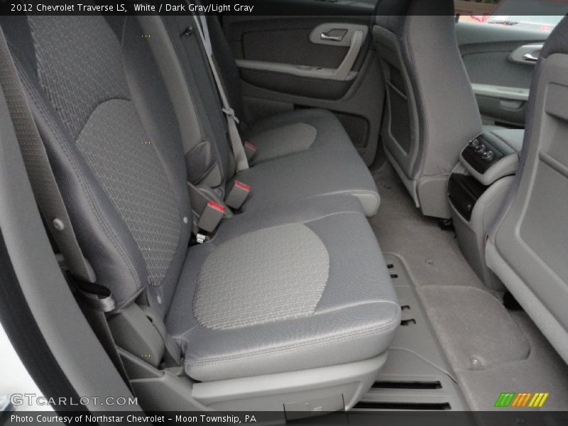  2012 Traverse LS Dark Gray/Light Gray Interior