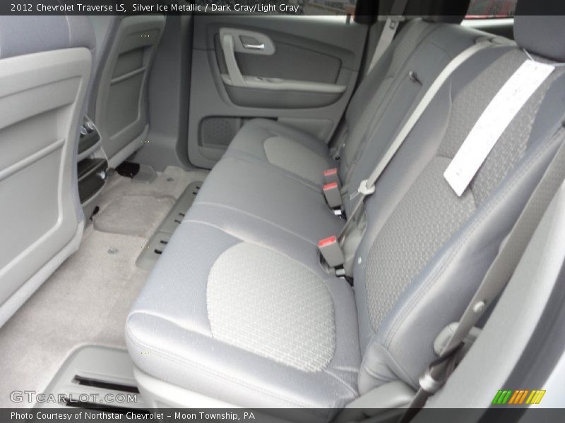  2012 Traverse LS Dark Gray/Light Gray Interior
