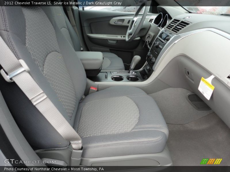  2012 Traverse LS Dark Gray/Light Gray Interior