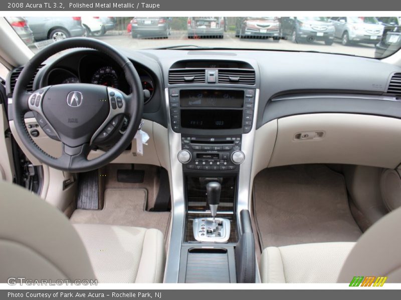 Polished Metal Metallic / Taupe 2008 Acura TL 3.2