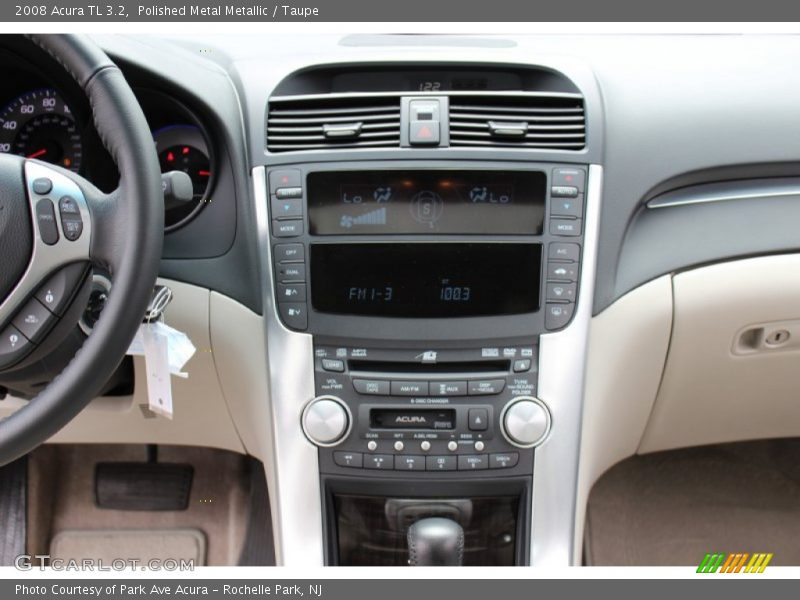 Polished Metal Metallic / Taupe 2008 Acura TL 3.2