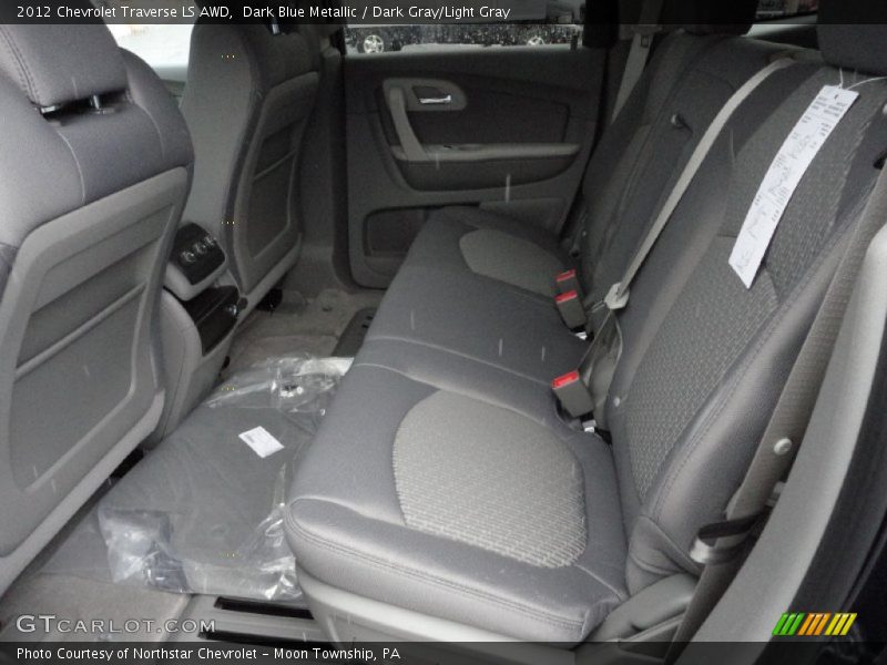  2012 Traverse LS AWD Dark Gray/Light Gray Interior