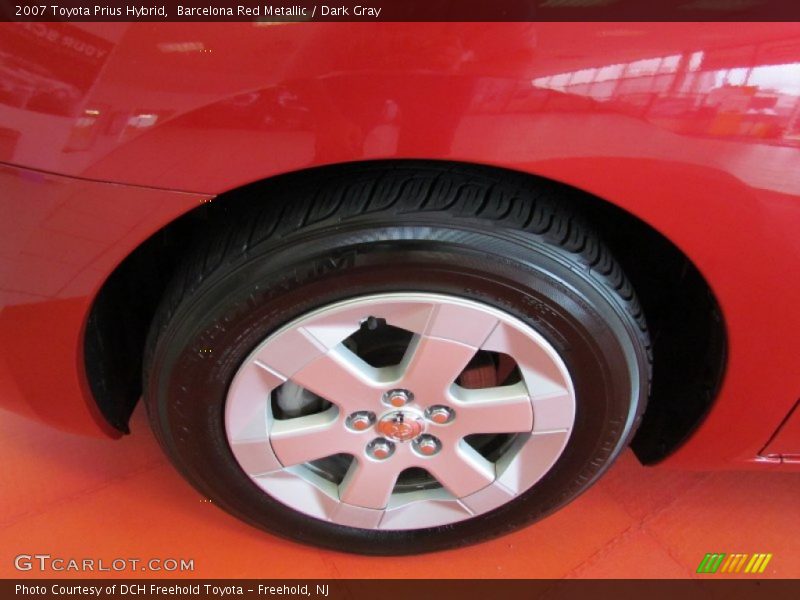 Barcelona Red Metallic / Dark Gray 2007 Toyota Prius Hybrid
