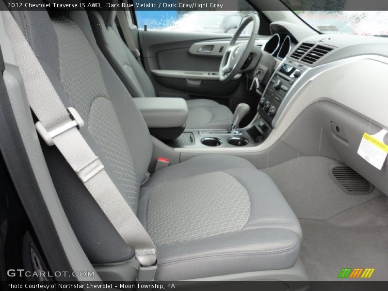  2012 Traverse LS AWD Dark Gray/Light Gray Interior