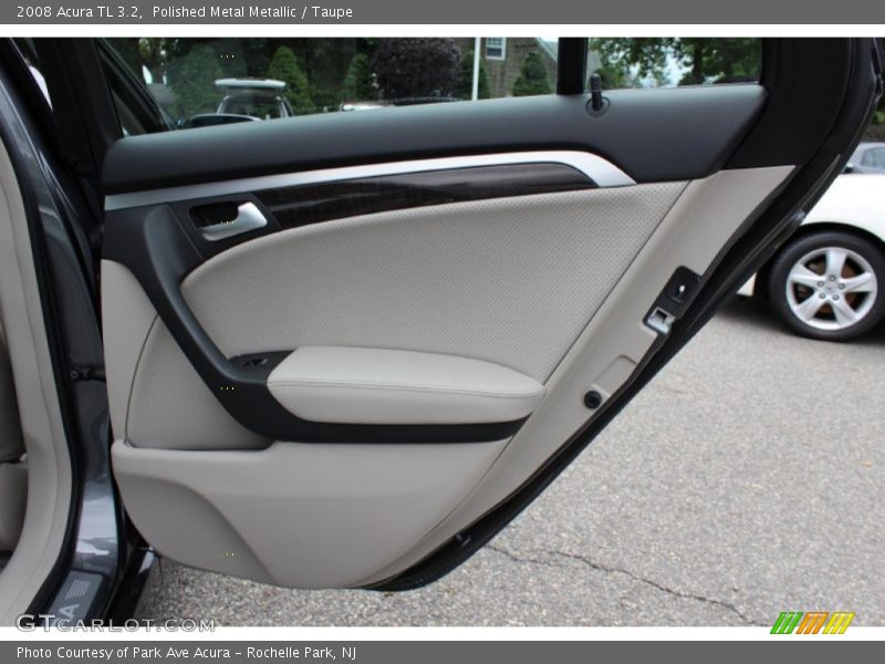 Polished Metal Metallic / Taupe 2008 Acura TL 3.2