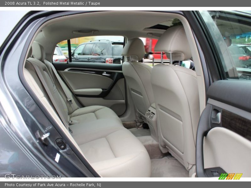 Polished Metal Metallic / Taupe 2008 Acura TL 3.2