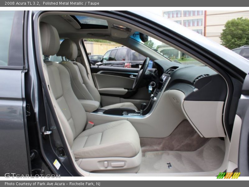 Polished Metal Metallic / Taupe 2008 Acura TL 3.2
