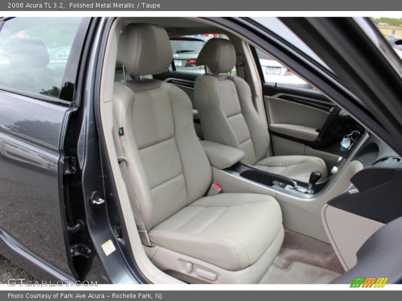 Polished Metal Metallic / Taupe 2008 Acura TL 3.2