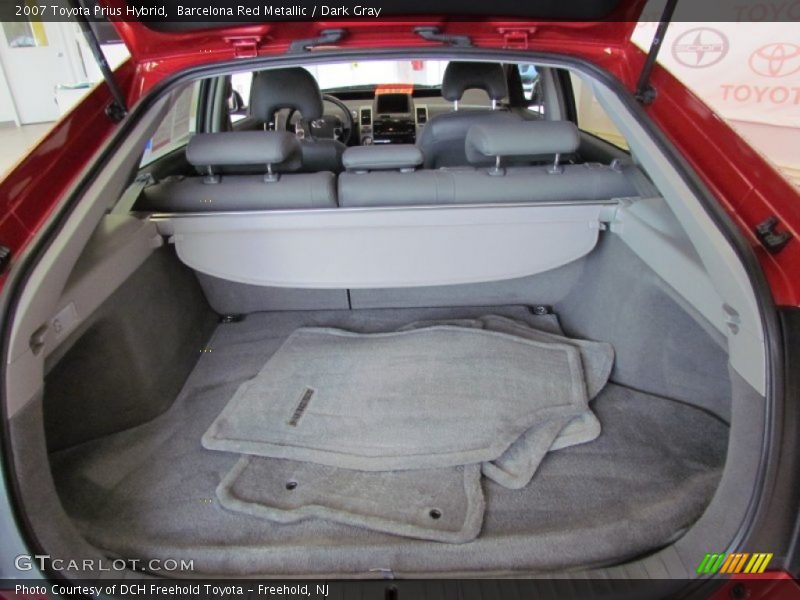 Barcelona Red Metallic / Dark Gray 2007 Toyota Prius Hybrid