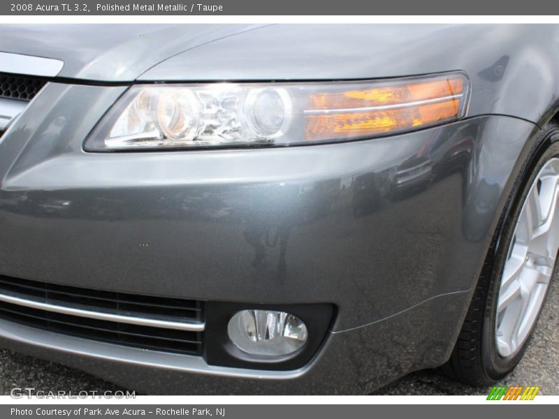 Polished Metal Metallic / Taupe 2008 Acura TL 3.2