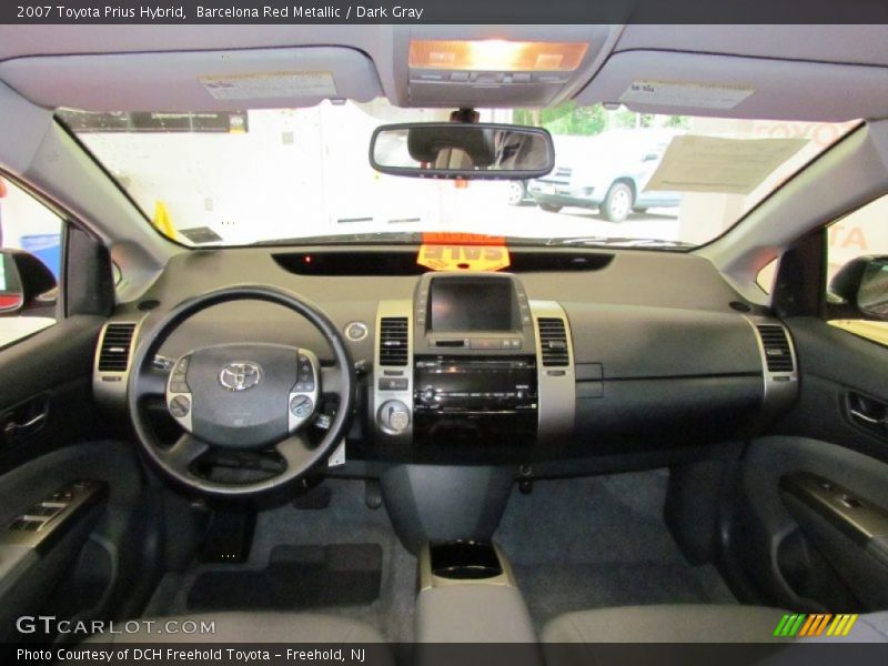 Barcelona Red Metallic / Dark Gray 2007 Toyota Prius Hybrid