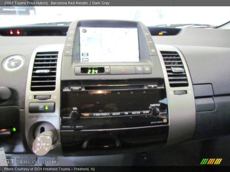 Barcelona Red Metallic / Dark Gray 2007 Toyota Prius Hybrid
